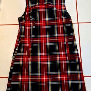 Buffalo Plaid Sheath Dress Size Medium
